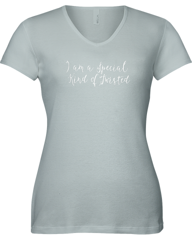 I am a special kind of twisted V-neck Tshirt