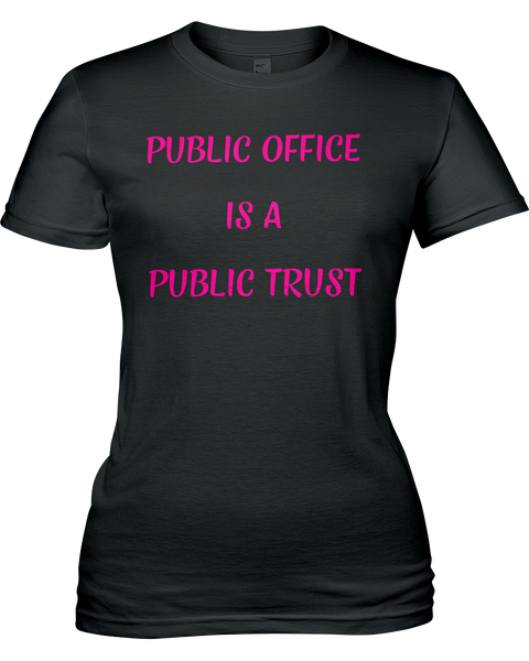 Public Office is a Public Trust