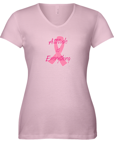 Attitude is Everything Breast Cancer Awareness Tee