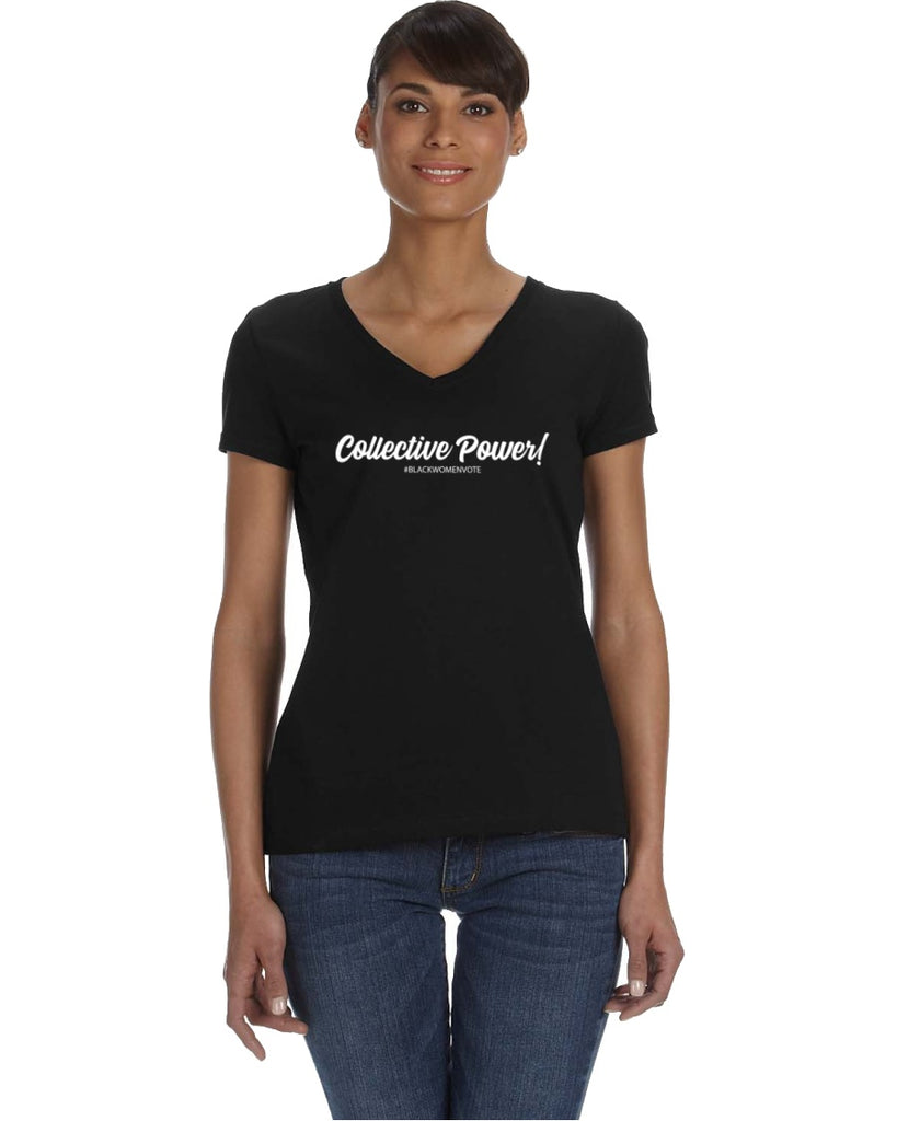 Collective Power V-neck T-shirt