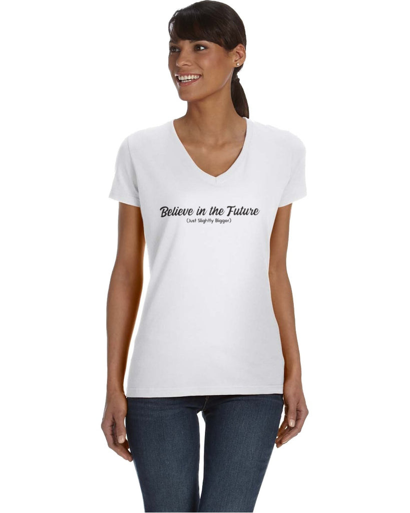 Believe in the Future V-neck T-shirt